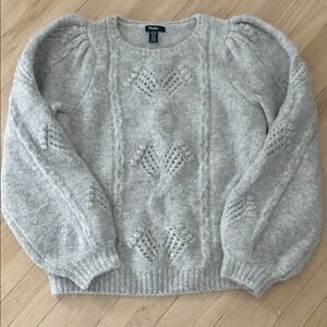 Hatley Light Gray Women's Sweater